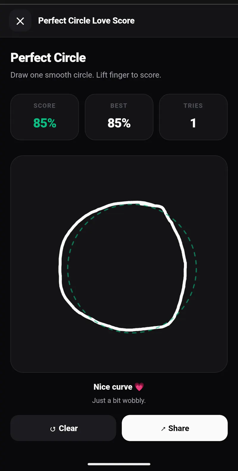 one more try. — Interactive Arcade screenshot 2