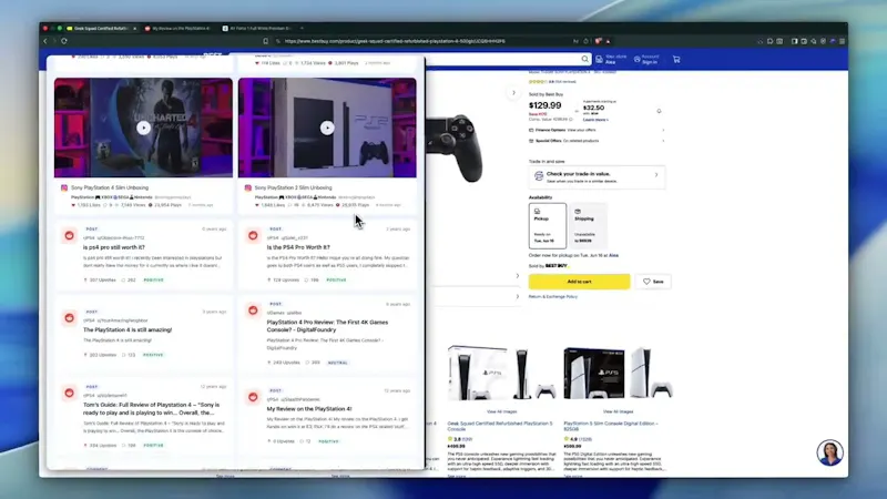 Evident screenshot 1 (video preview)