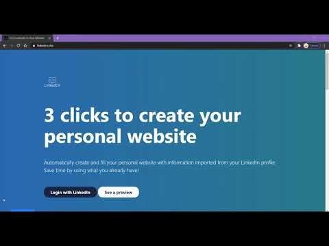 LinkedCV gallery image