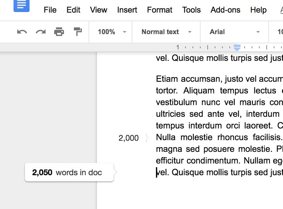 Wordcounter for Google Docs media 1