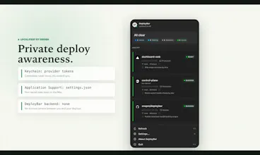 DeployBar gallery image