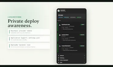 DeployBar gallery image