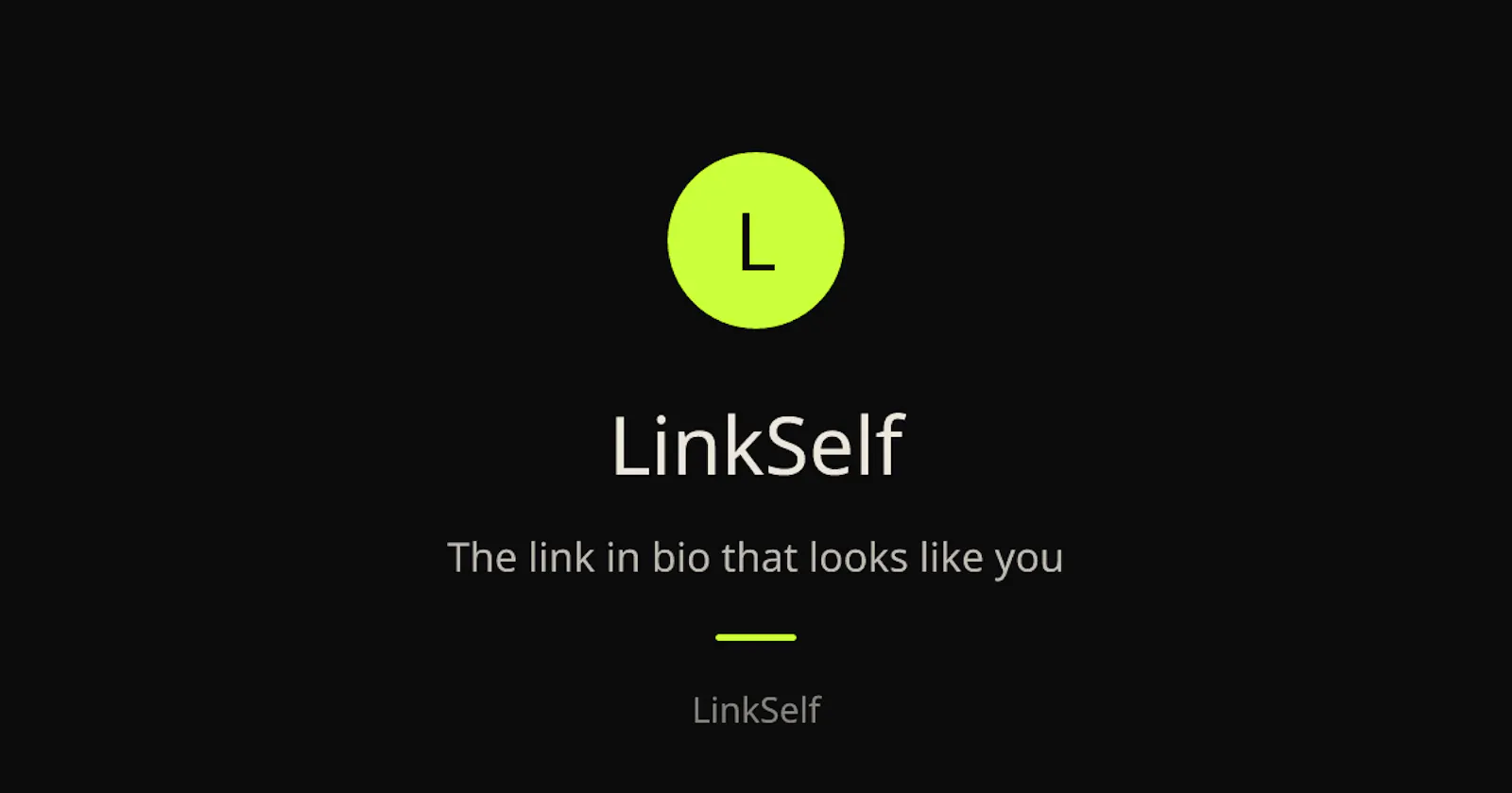 LinkSelf screenshot 1