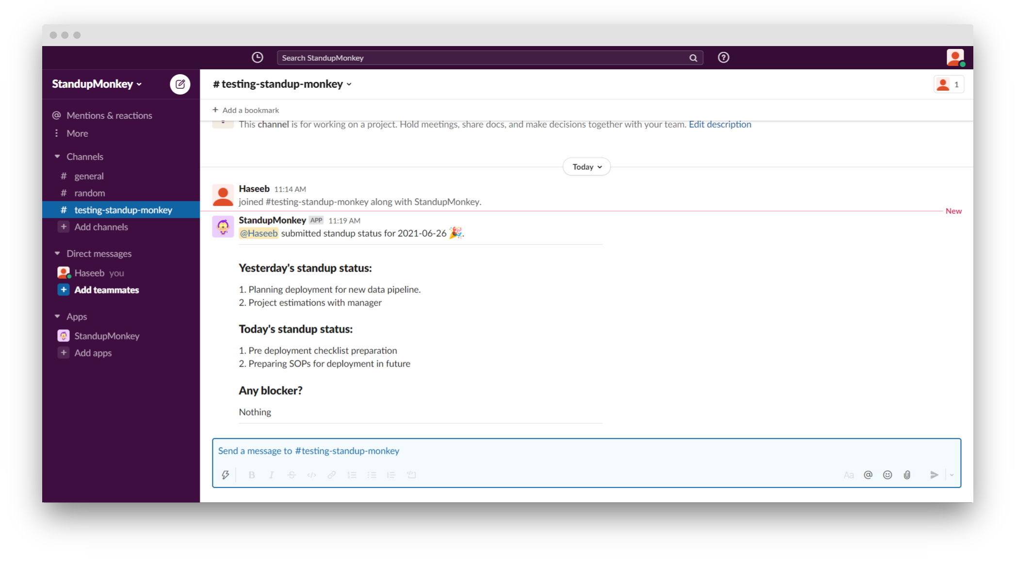 StandupMonkey gallery image