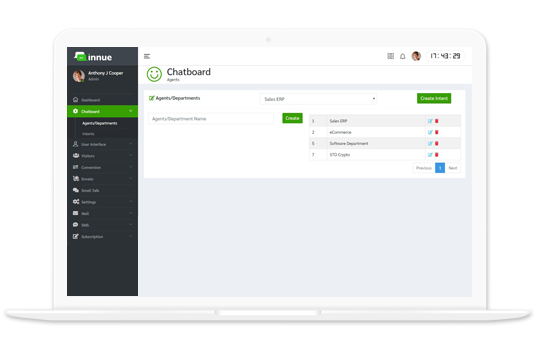 Média Innovant - Logiciel de chat en direct pour le site Web et le chatbot Facebook 6