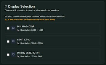 OneScreen Focus gallery image