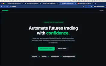 FiredgeIO — Futures Trading Automation gallery image