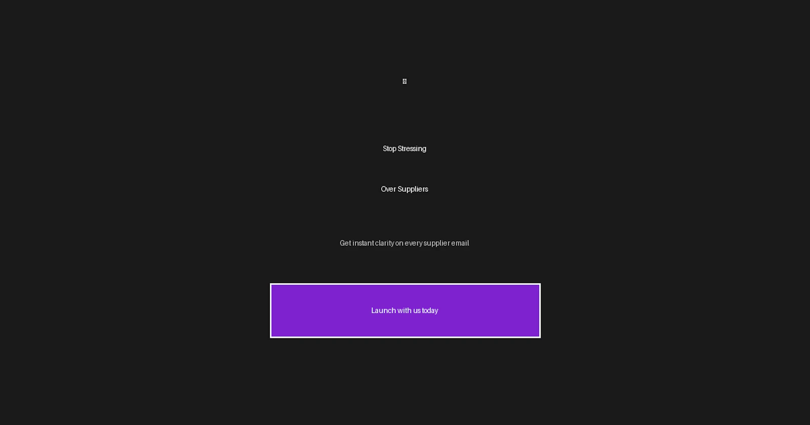 Supplier Resolutions screenshot 1