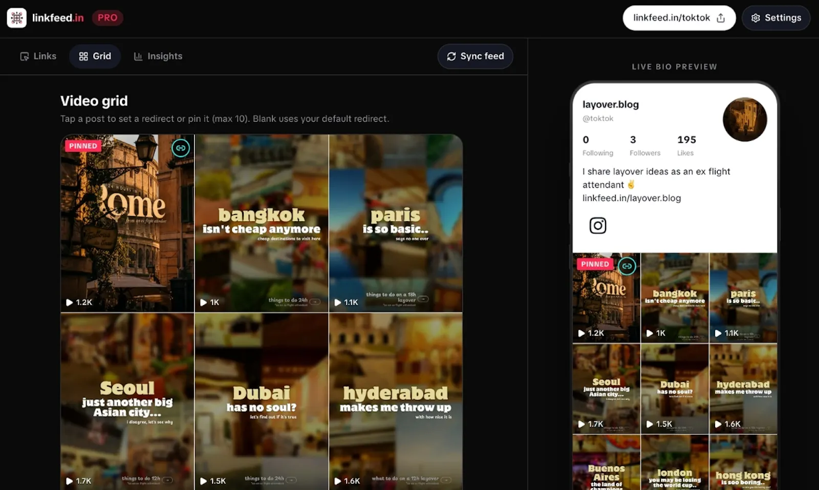 Linkfeed screenshot 3