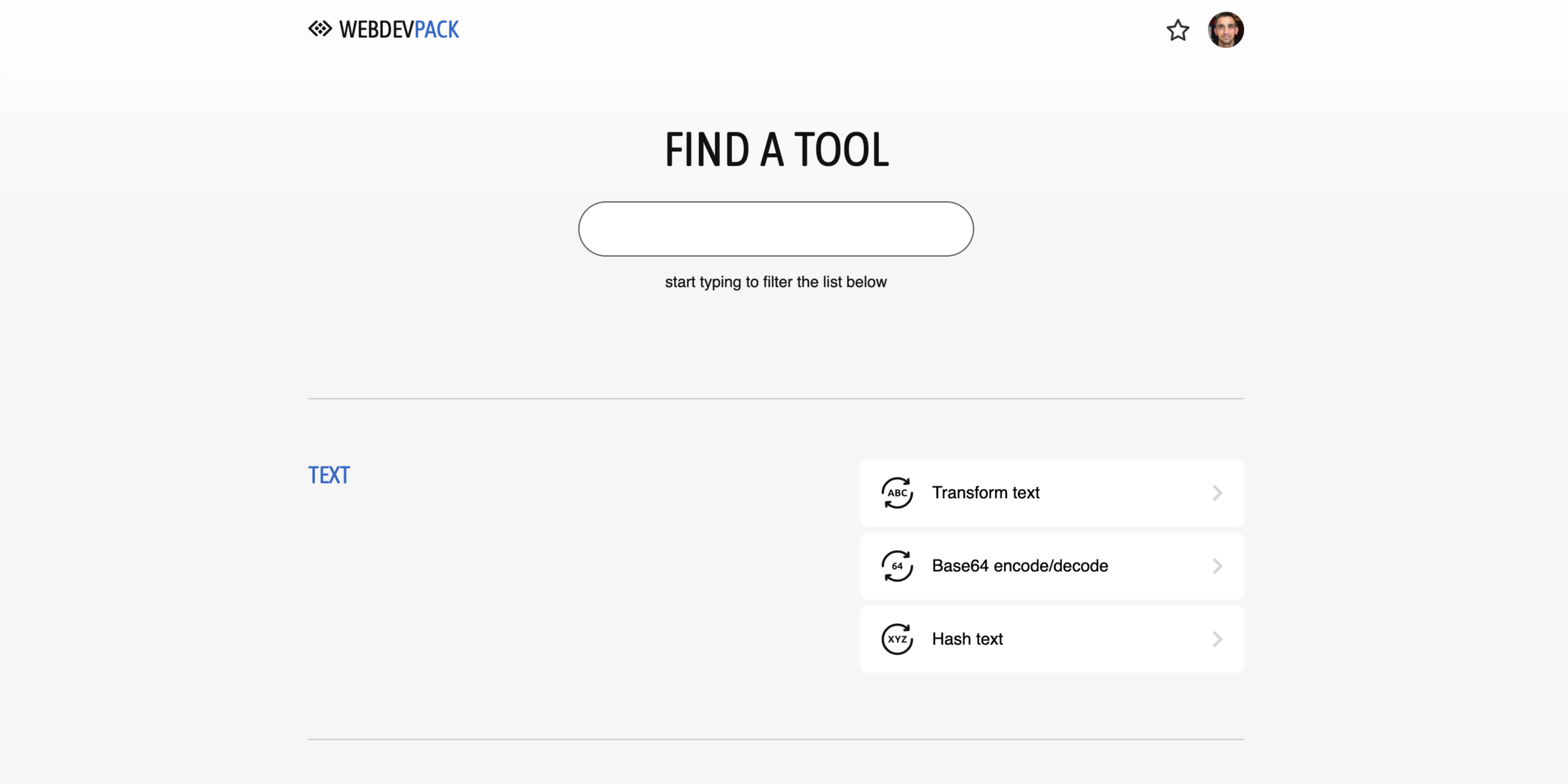 WEBDEVPACK screenshot 2