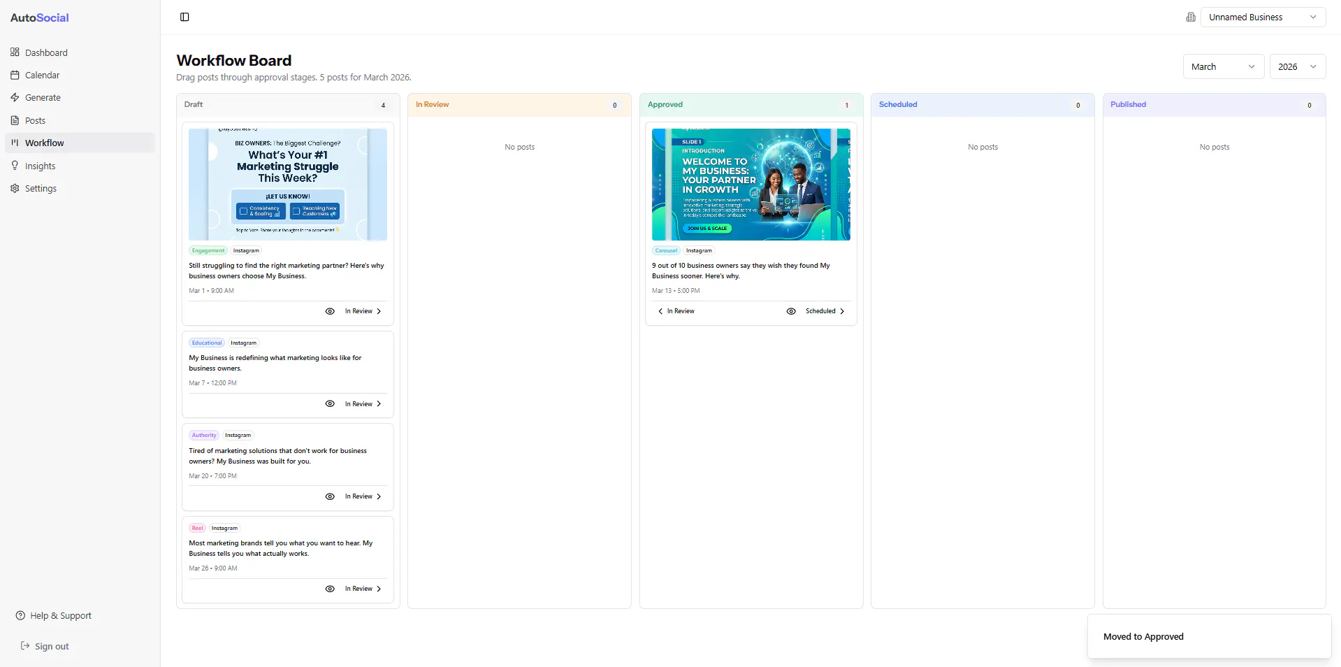 AutoSocial gallery image