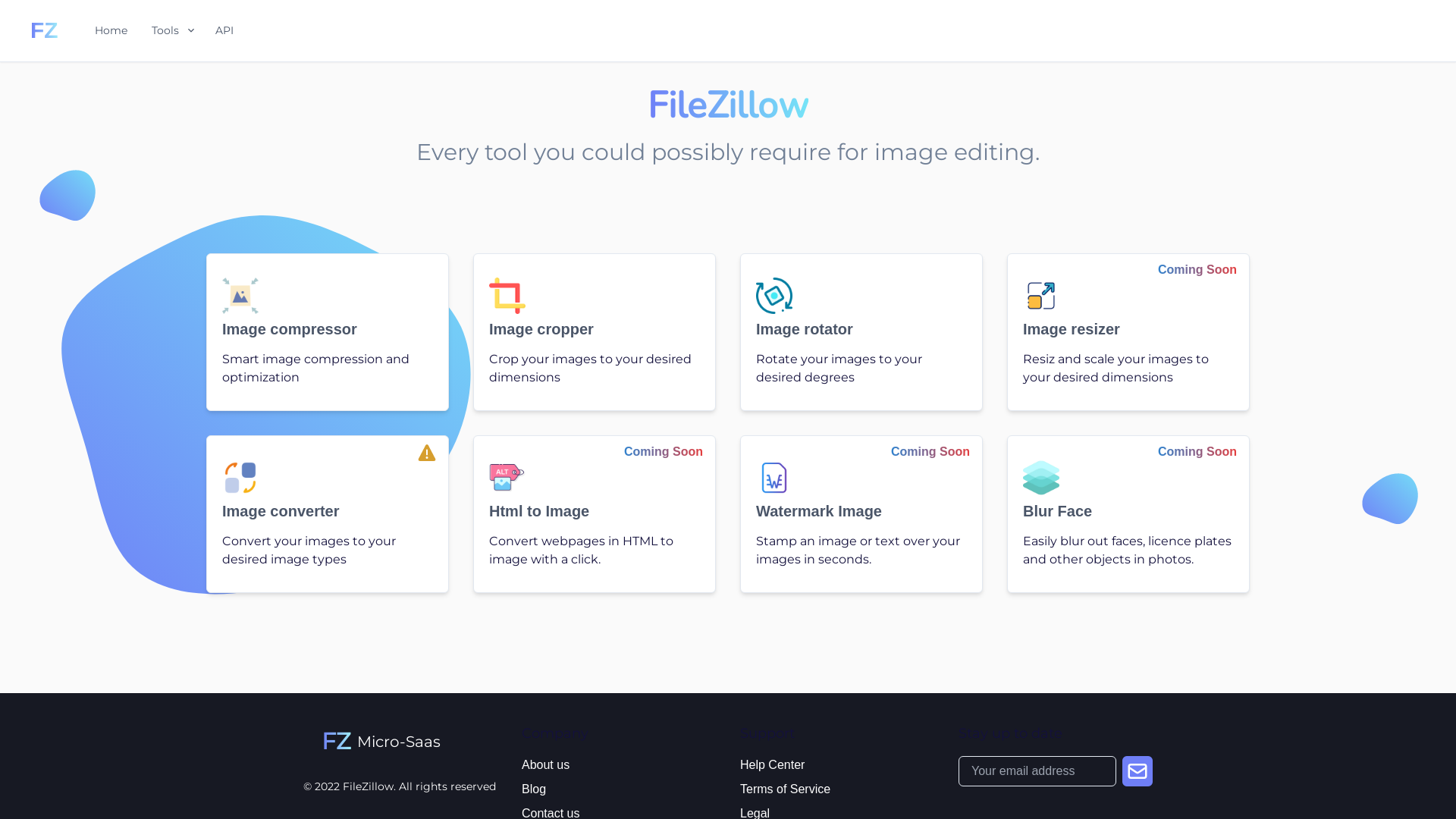 Image Processing Web App gallery image