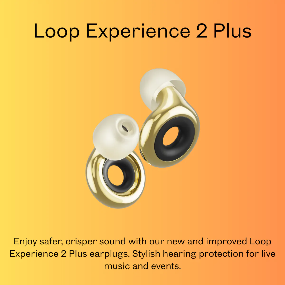 Banner del producto Loop Experience 2 Plus Earplugs