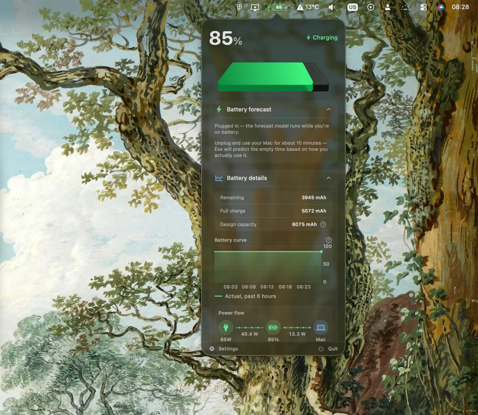 Ese — Smart Battery Manager for Mac screenshot 4