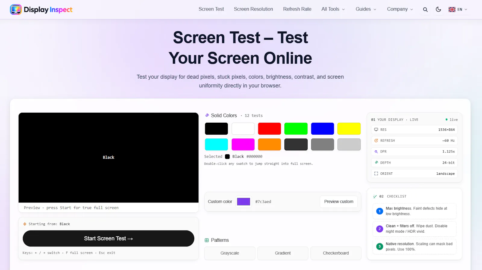 Display Inspect screenshot 1