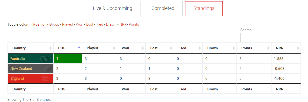 Ultimate Live Cricket WordPress Lite gallery image