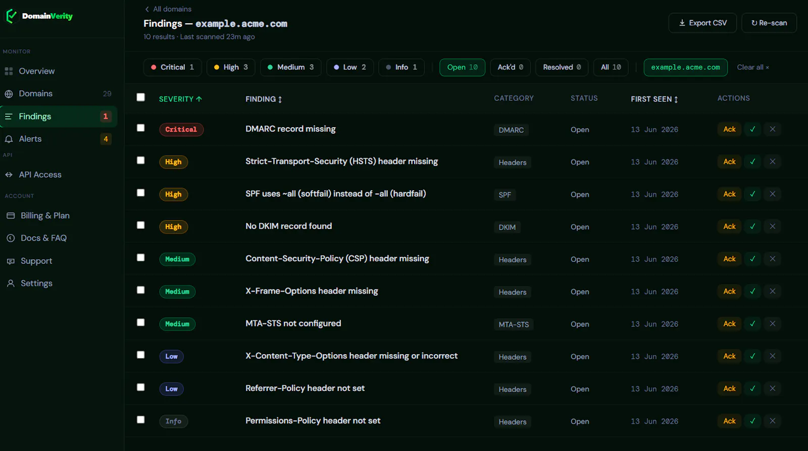 Domain Verity - Domain Monitoring screenshot 2