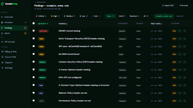 Domain Verity - Domain Monitoring screenshot 2