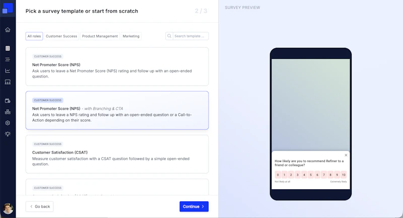 Refiner Surveys for Mobile screenshot 3