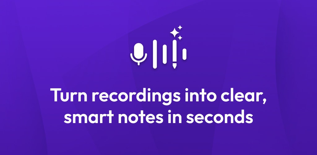 NotterAI - AI Note Taker - Main screenshot showing features and interface