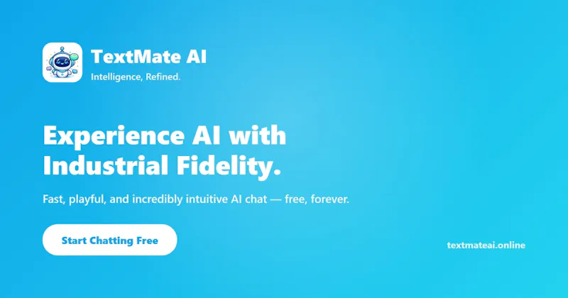     TextMate AI – Intelligence, Refined screenshot 1