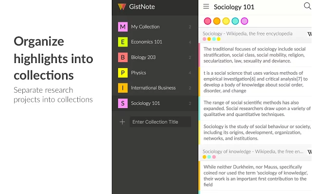 GistNote gallery image