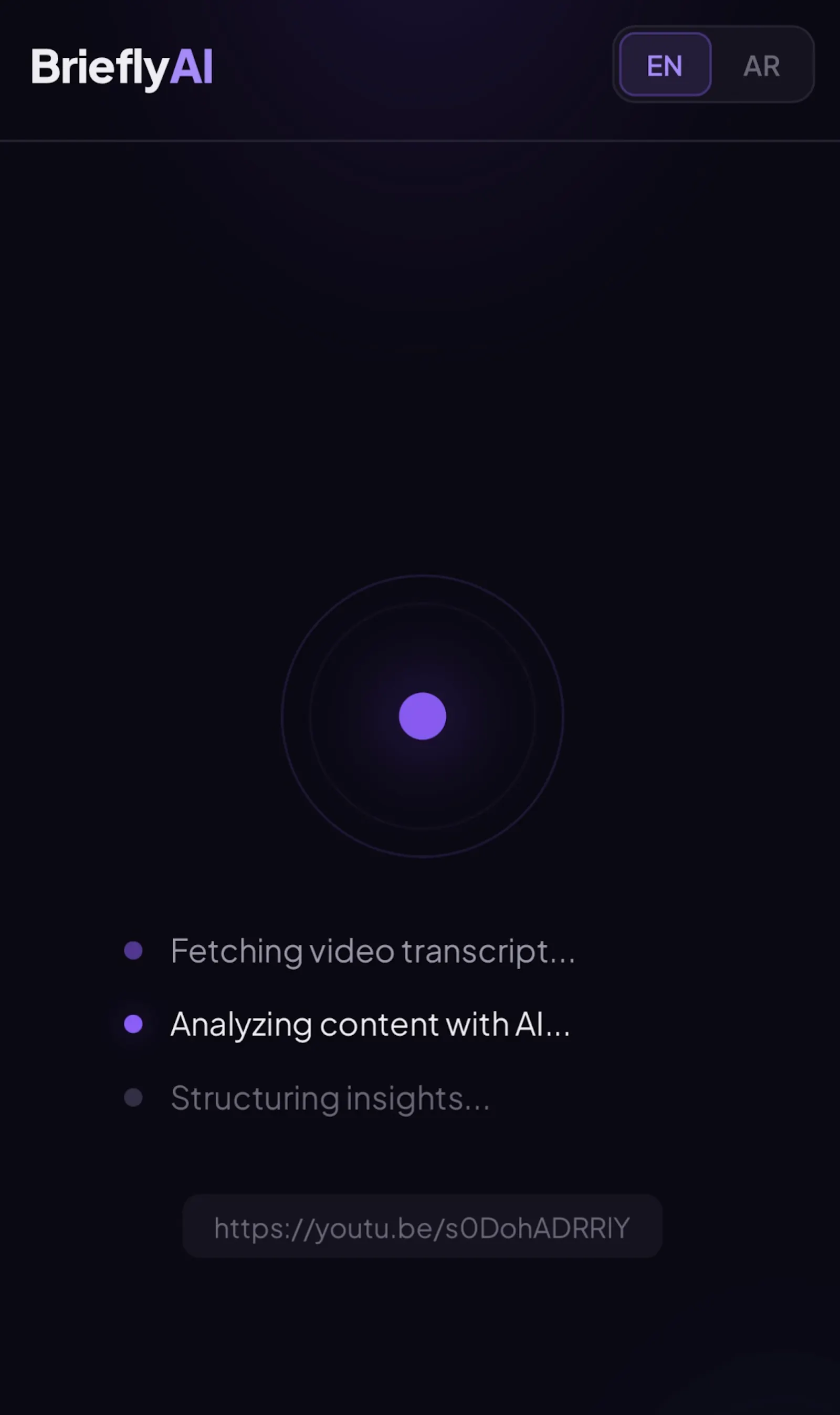 BrieflyAI screenshot 2