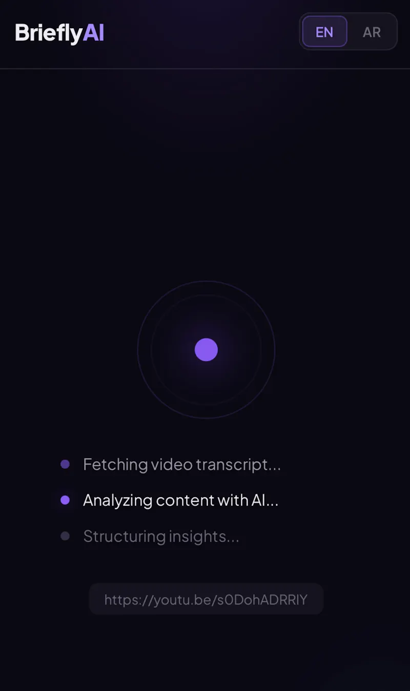 BrieflyAI screenshot 2