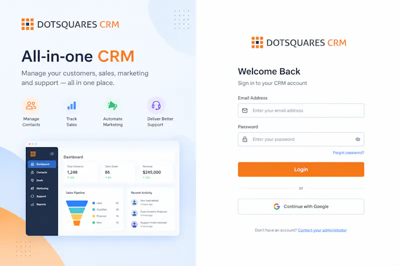 Custom Helpdesk CRM Software  screenshot 1