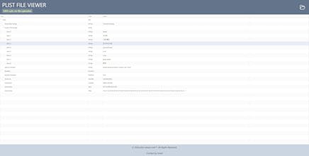 Plist file viewer online gallery image
