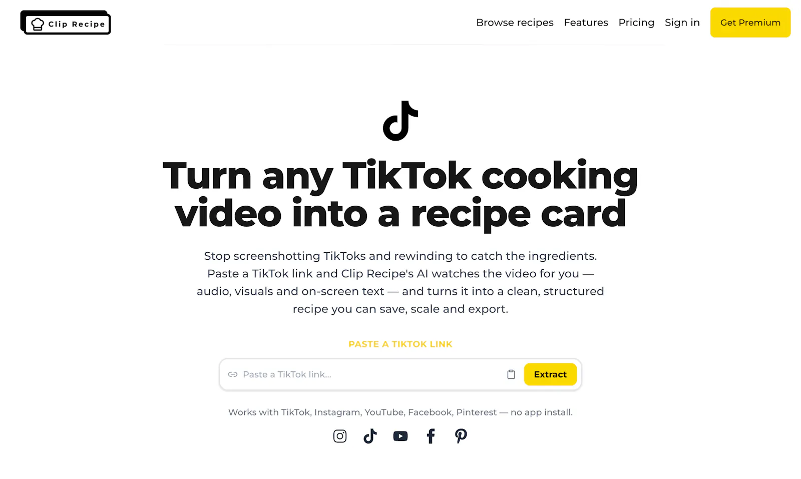 Clip Recipe screenshot 2