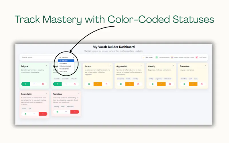 Vocab Builder screenshot 3