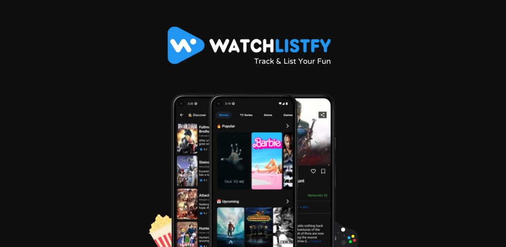Media Watchlistfy - Tracker Watchlist untuk Hiburan, Siri TV, dan banyak lagi 2