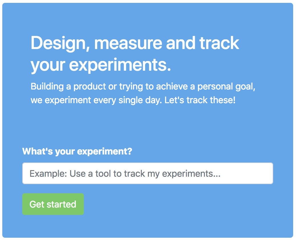 LetsExperiment.today gallery image