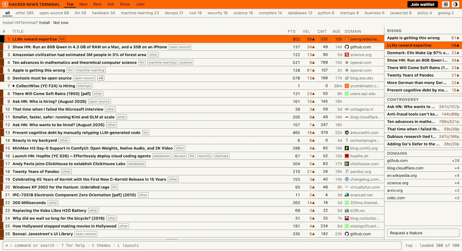 HNTerminal screenshot 3