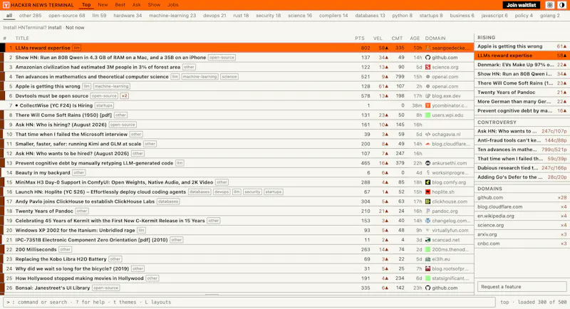 HNTerminal screenshot 3