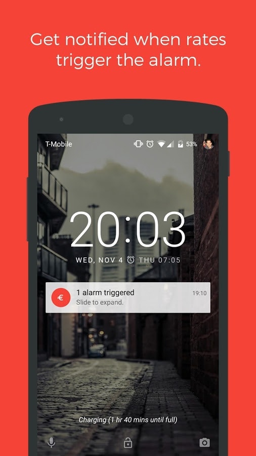 Currency Exchange Alarm gallery image