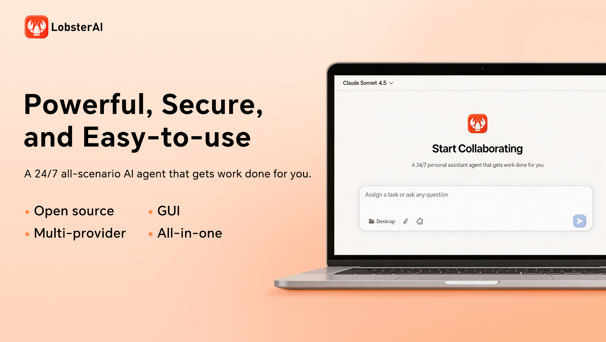 LobsterAI  - Screenshot 2 showing product features and functionality