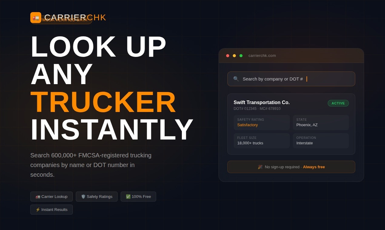 CarrierCheck gallery image