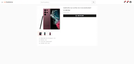 wexCommerce gallery image