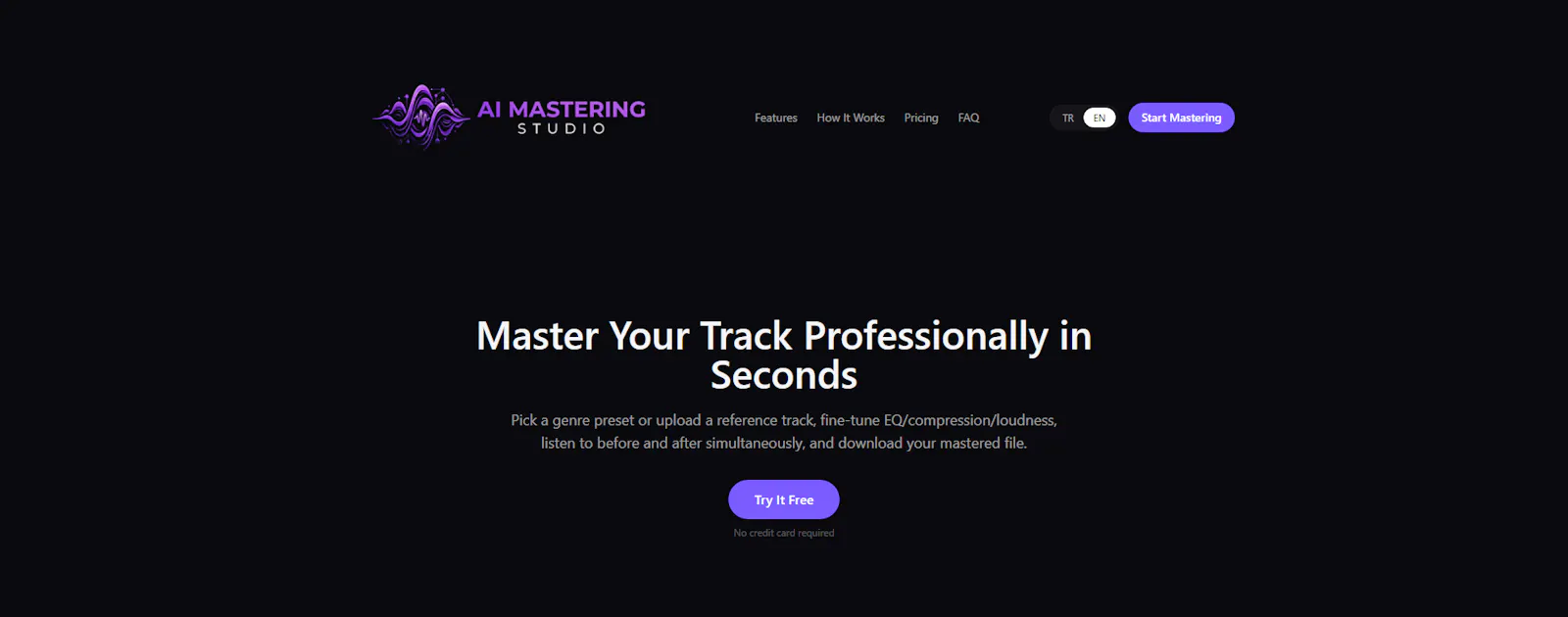 AI Mastering Studio screenshot 3