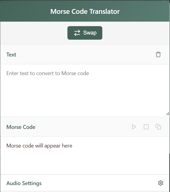 Morse Code Translato... logo