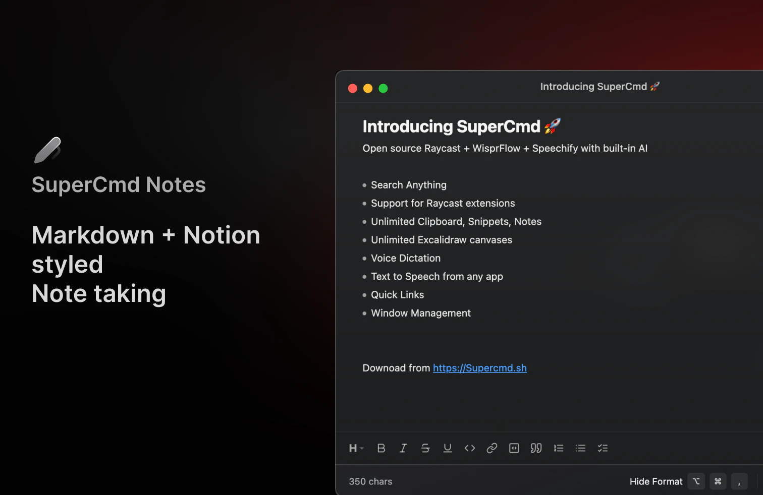 SuperCmd screenshot 2