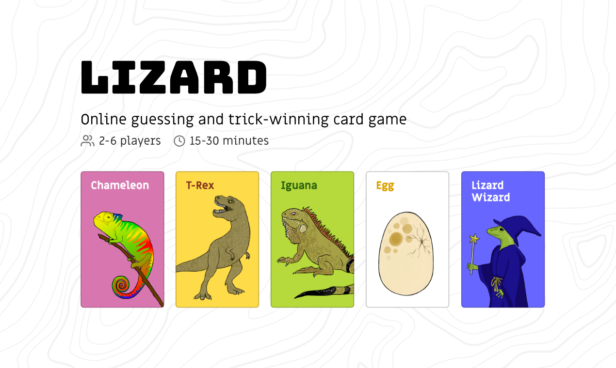 Lizard Online card game for up to 6 players Product Hunt