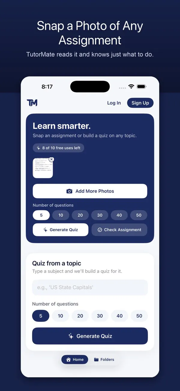 TutorMate: AI Homework Helper gallery image