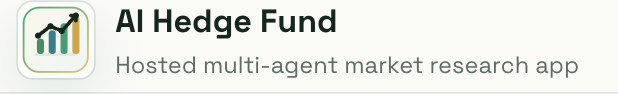 AI Hedge Fund