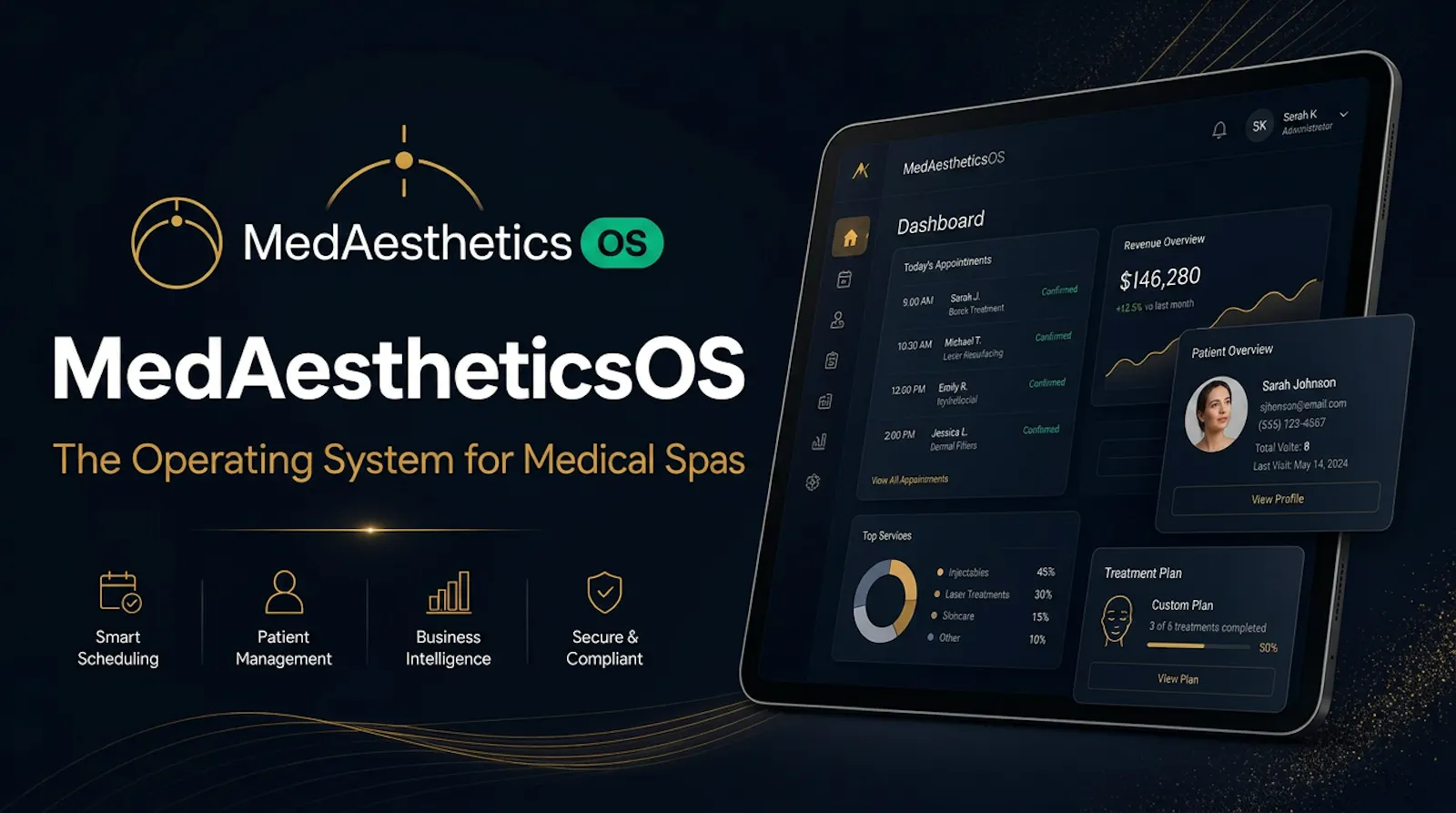 MedAestheticsOS screenshot 2