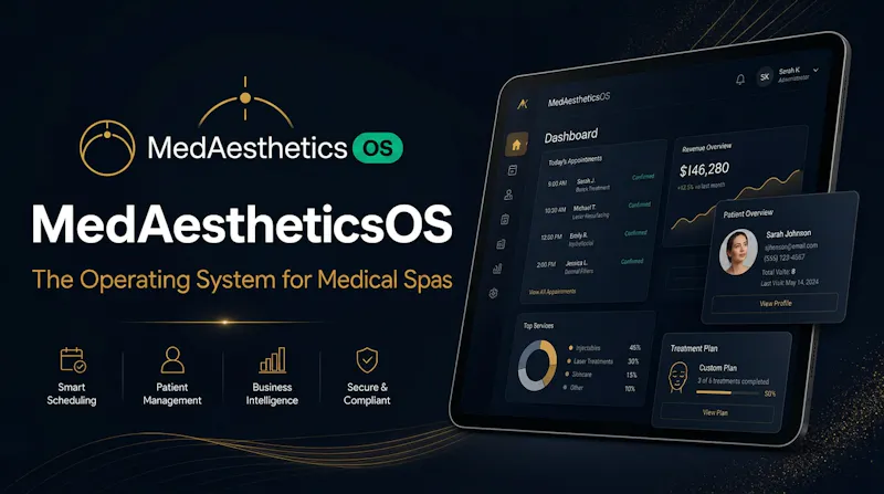 MedAestheticsOS screenshot 2