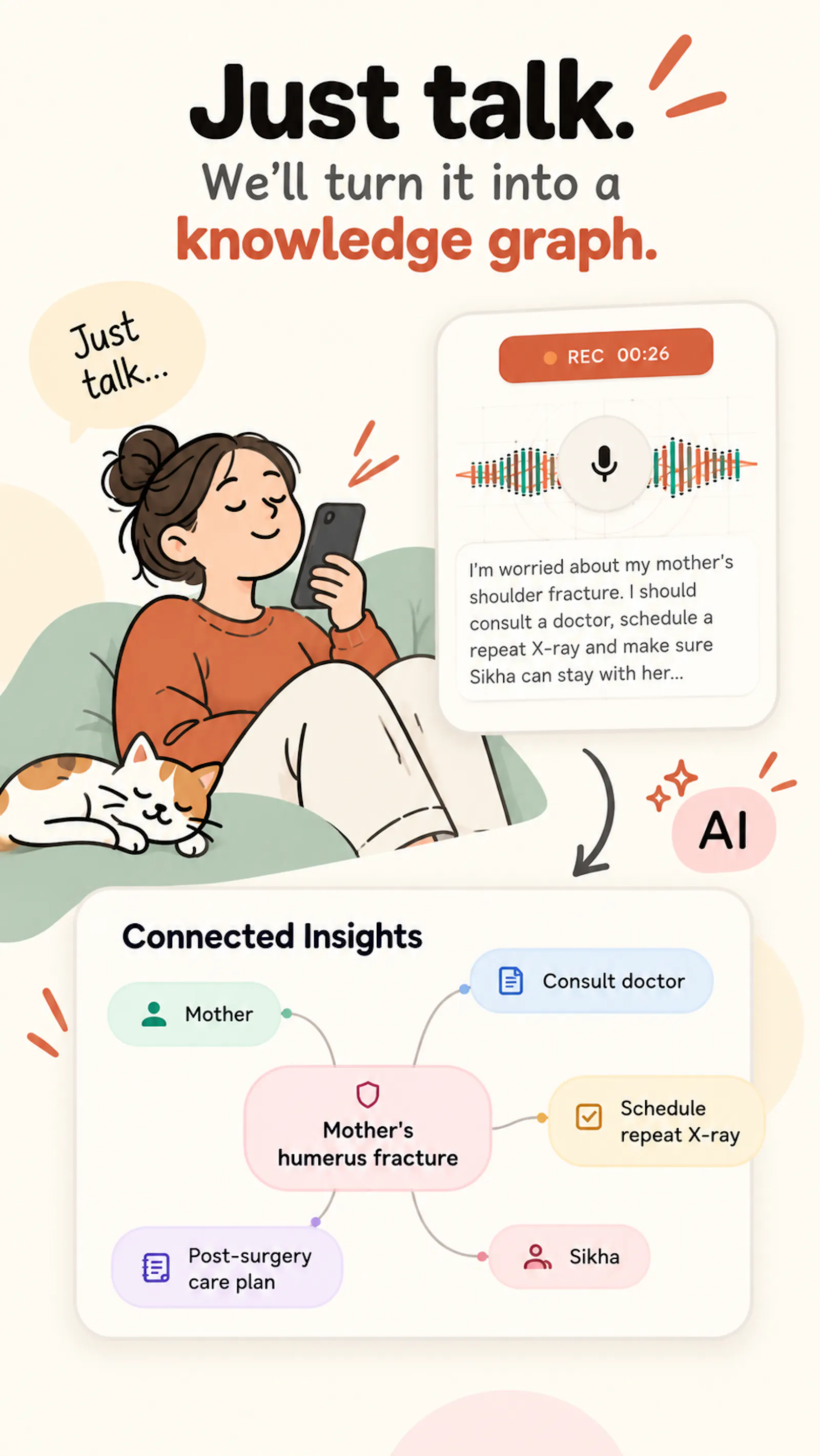 Voice Diary - AI Voice Journal screenshot 1