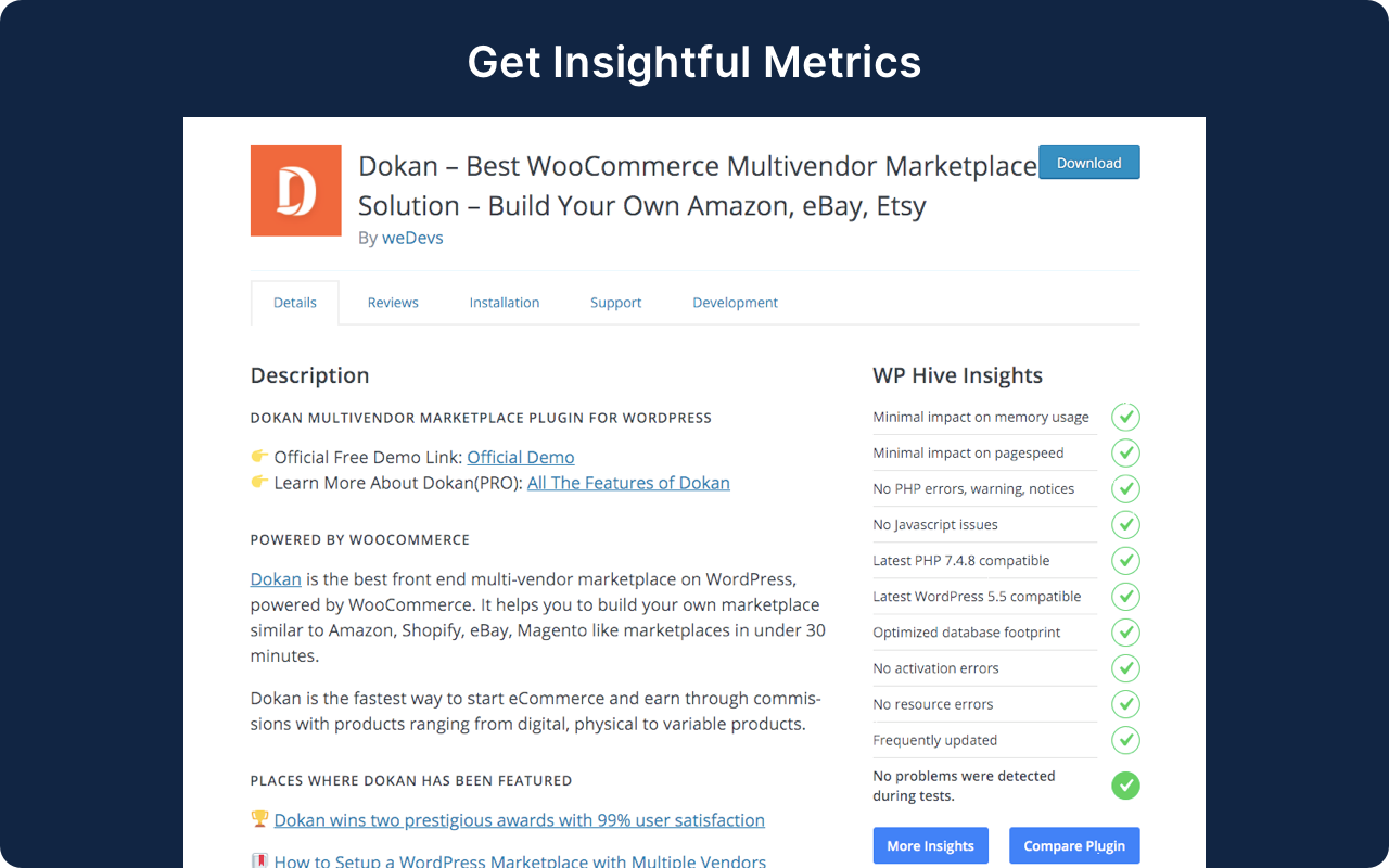 WP Hive Chrome Extension gallery image